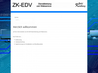 zk-edv.de Webseite Vorschau
