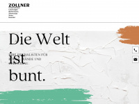 zollner-miltach.de Webseite Vorschau
