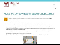 zonta-alzenau.de Webseite Vorschau