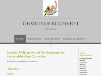 buecherei-zorneding.de Webseite Vorschau