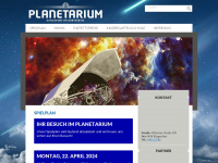 planetarium-klagenfurt.at Webseite Vorschau