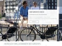 greens-bikes.de Webseite Vorschau
