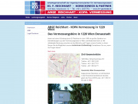 ihr-geometer.at Webseite Vorschau