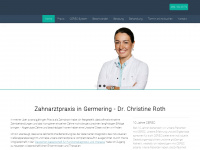 zahnarztpraxis-dr-roth.de Webseite Vorschau