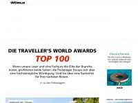 travellersworld.de Webseite Vorschau