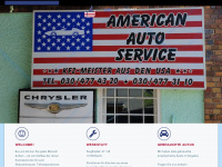 american-auto-service.de Webseite Vorschau