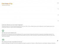 bernoully.de Webseite Vorschau