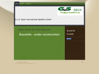 gus-spedition.de Webseite Vorschau