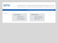 ibpm-online.de Webseite Vorschau