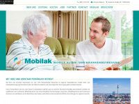 mobilak.de Webseite Vorschau