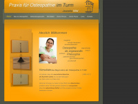 osteopathie-im-turm.de Webseite Vorschau