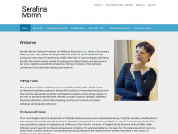 serafina-morrin.com Webseite Vorschau