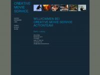 creative-movie-service.de Webseite Vorschau