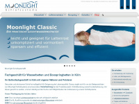 moonlight-schlafsysteme.de Webseite Vorschau