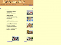 achims-holzspielzeug.de Webseite Vorschau