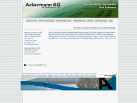 ackermannkg.de Webseite Vorschau