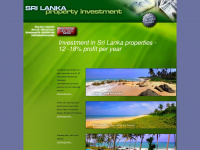 srilankapropertyinvestment.com Webseite Vorschau