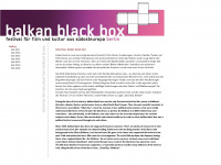 balkanblackbox.de Webseite Vorschau