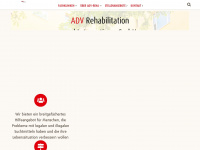 adv-suchthilfe.de Webseite Vorschau