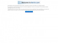 berlin.com Webseite Vorschau
