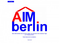 aim-berlin.de Webseite Vorschau
