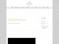 alitania.de Webseite Vorschau