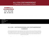 all-con.de Webseite Vorschau
