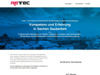 retec-berlin.com Webseite Vorschau
