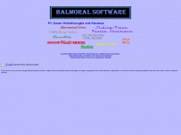balmoralsoftware.com Webseite Vorschau