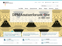 deutsches-patentamt.de Webseite Vorschau