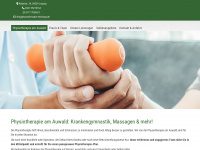 physiotherapie-erholung.de Webseite Vorschau