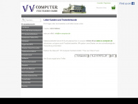 vv-computer.de Webseite Vorschau