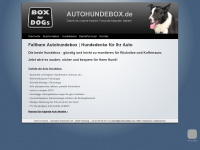 autohundebox.de Webseite Vorschau