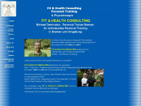 fit-health.de Webseite Vorschau