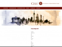 kanzlei-cron.de Webseite Vorschau