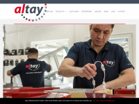 altay-werbung.de Webseite Vorschau
