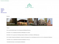 klosterkirche-altfriedland.de Webseite Vorschau