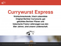 currywurstexpress.de Webseite Vorschau