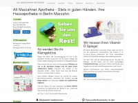 alt-marzahner-apotheke.de Webseite Vorschau