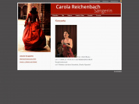 carolareichenbach.de Webseite Vorschau