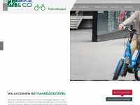 fahrradkoppel.de Webseite Vorschau