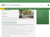 gruenauer-schule.de Webseite Vorschau
