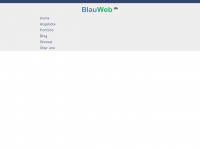 blauweb.de Webseite Vorschau