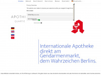 apotheke-q205.de Webseite Vorschau