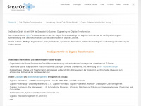 stratoz.de Webseite Vorschau