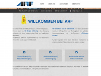 arf-berlin.de Webseite Vorschau