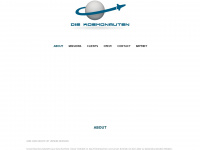 die-kosmonauten.com Webseite Vorschau