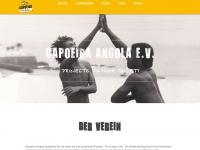 capoeira-angola.de Webseite Vorschau