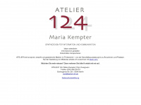 atelier124.de Webseite Vorschau