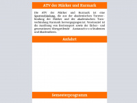 atv-maerker.de Webseite Vorschau